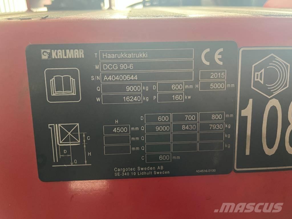 Kalmar DCG 90-6 Dyzeliniai krautuvai