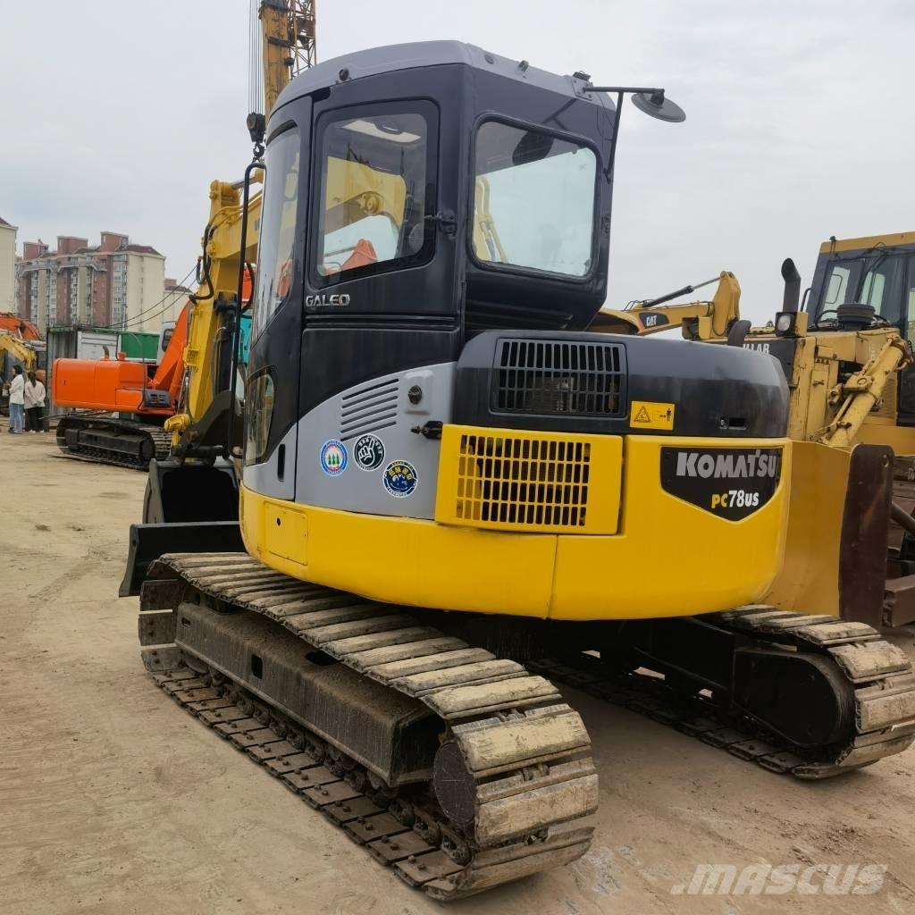 Komatsu PC78US-6 Vidutinės galios ekskavatoriai 7-12 t