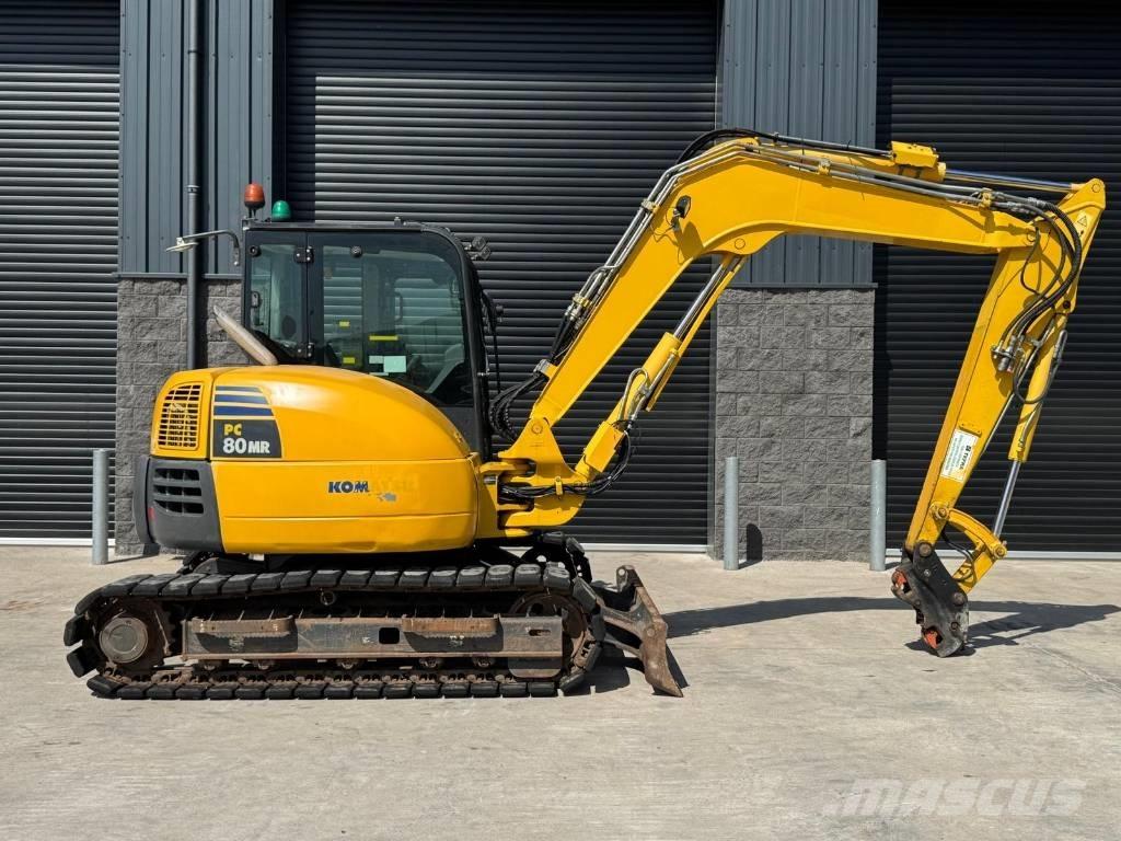 Komatsu PC 80 MR-3 Vidutinės galios ekskavatoriai 7-12 t