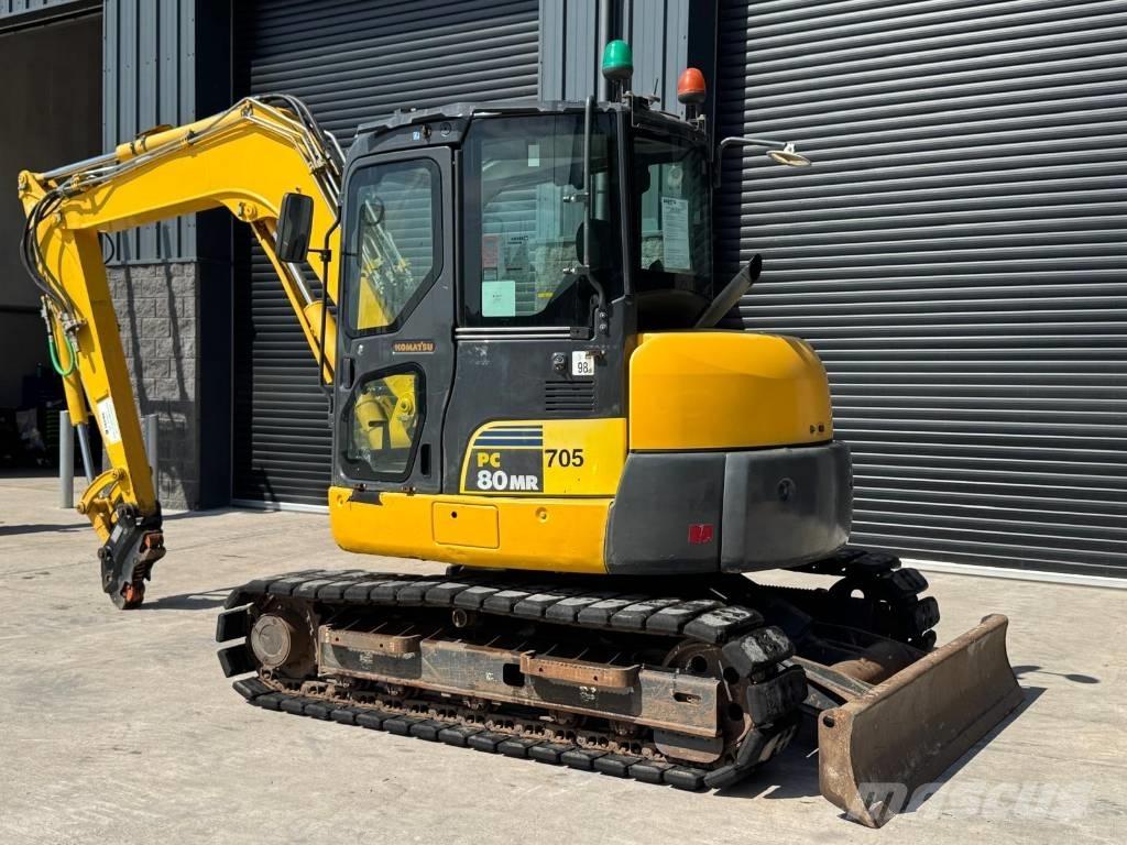 Komatsu PC 80 MR-3 Vidutinės galios ekskavatoriai 7-12 t