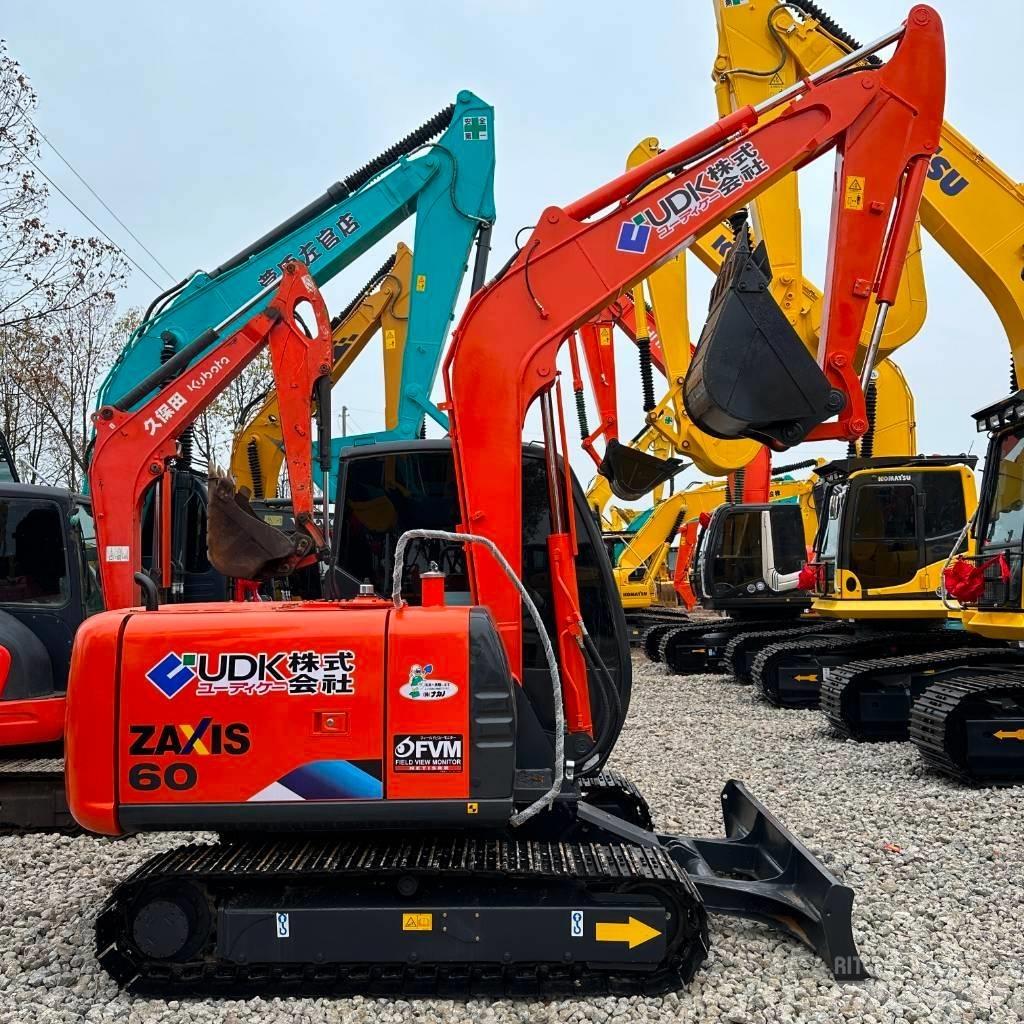 Hitachi ZX60 Mini ekskavatoriai < 7 t