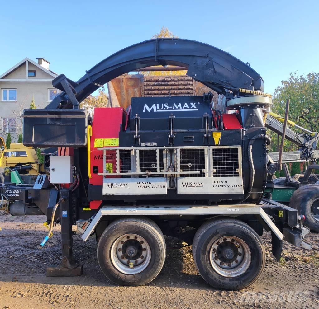 Mus-Max WT 10 XL Medienos smulkintuvai
