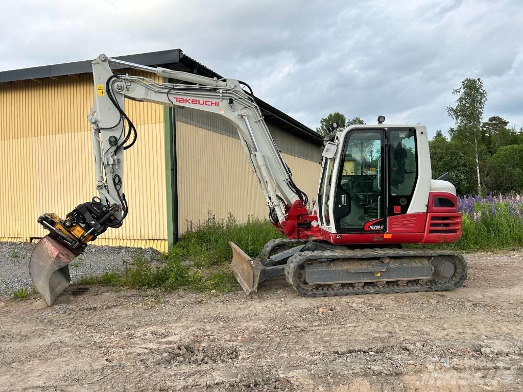 Takeuchi TB290 Vidutinės galios ekskavatoriai 7-12 t