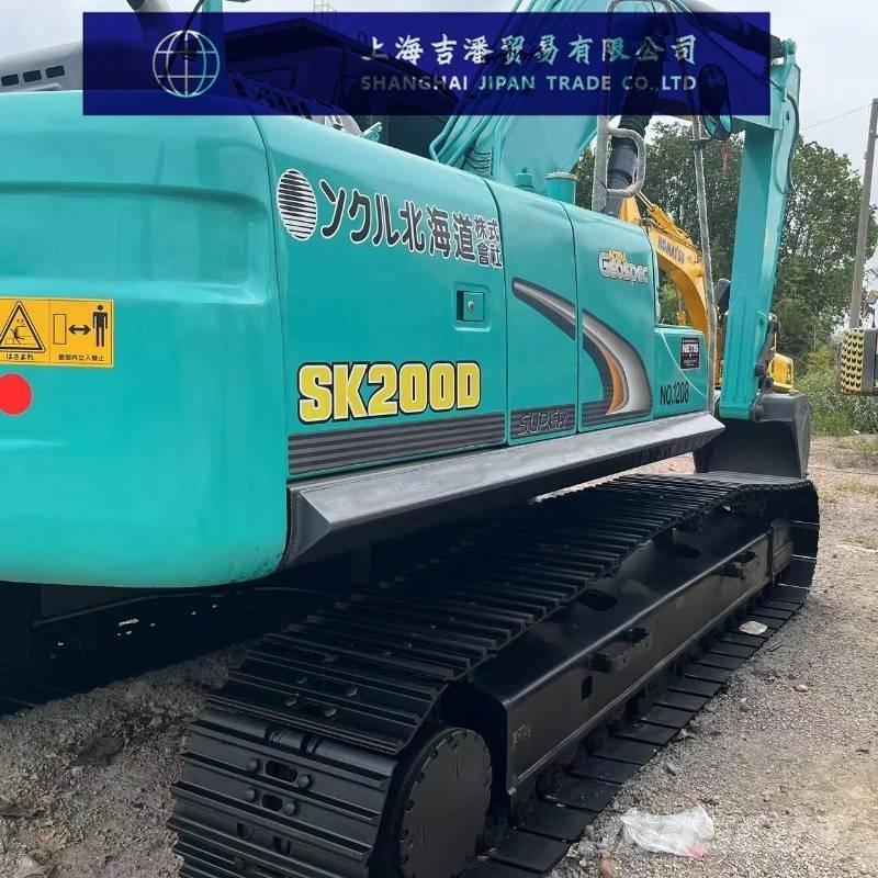 Kobelco SK 200 Vikšriniai ekskavatoriai