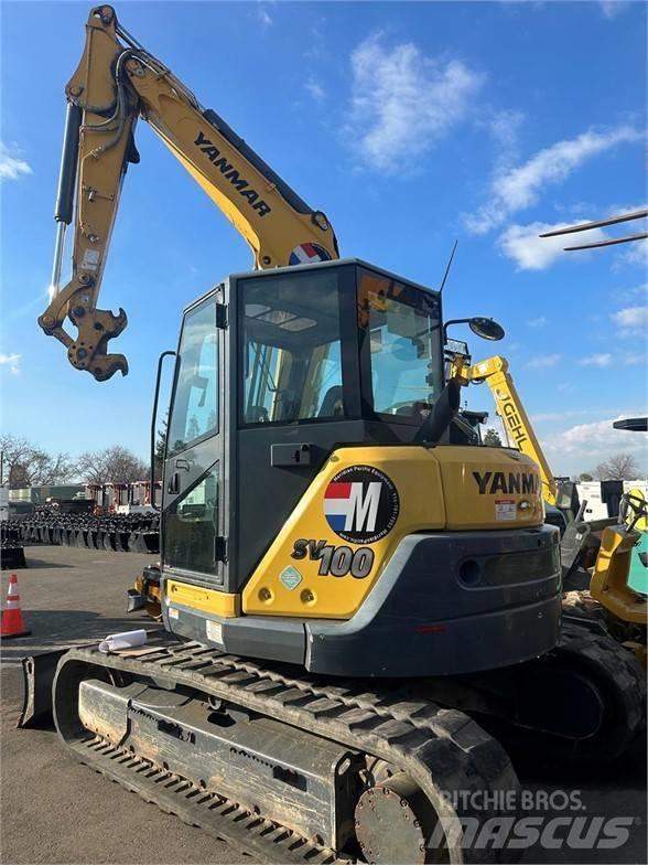 Yanmar SV100 Vikšriniai ekskavatoriai
