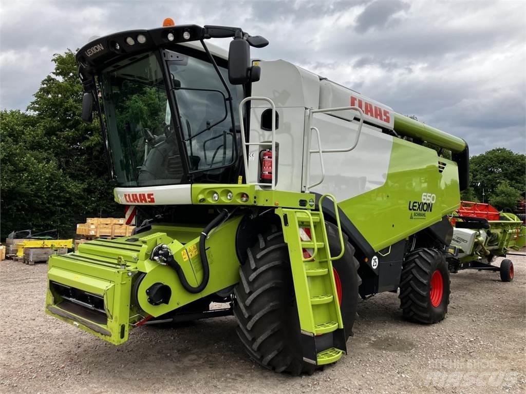 CLAAS Lexion 650 Derliaus nuėmimo kombainai