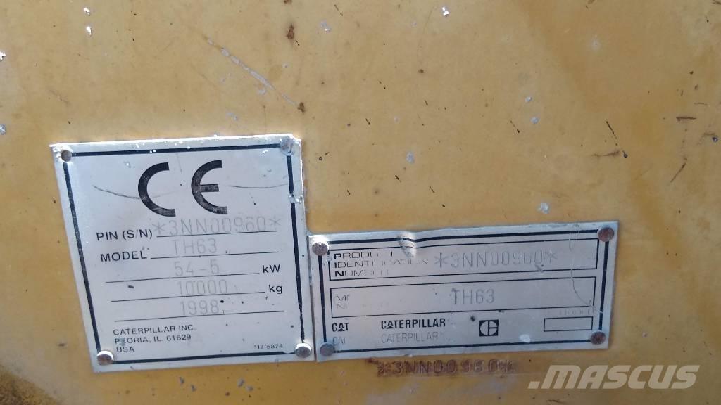 CAT TH63 Teleskopiniai krautuvai