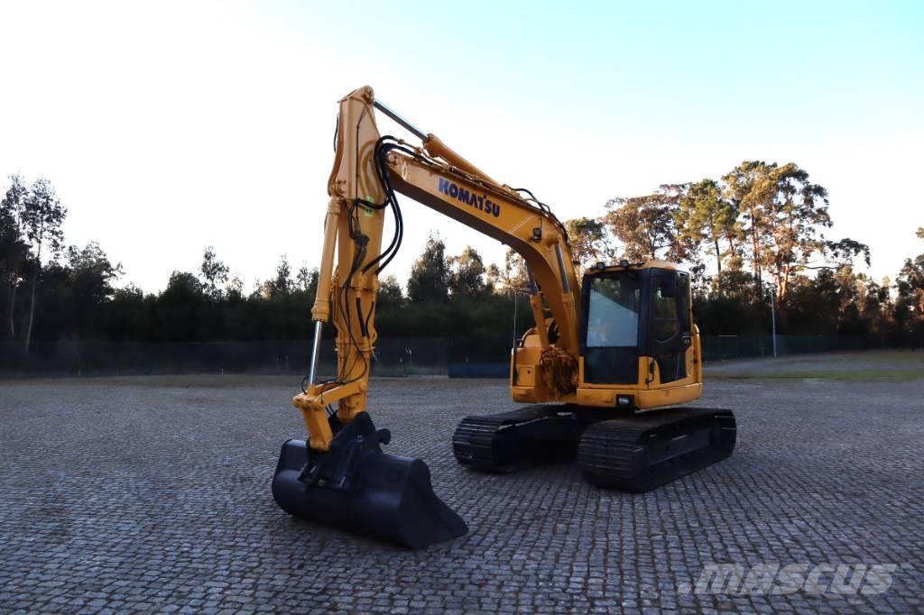 Komatsu PC138US-8 Vikšriniai ekskavatoriai