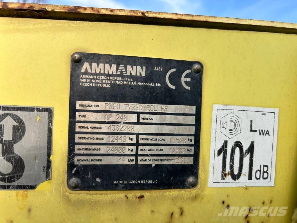 Ammann AP 240 Pneumo volai