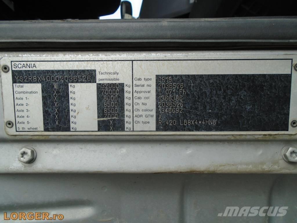 Scania R 420 Betonvežiai