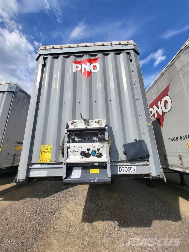 Krone CURTAIN NORDIC Tentinės puspriekabės
