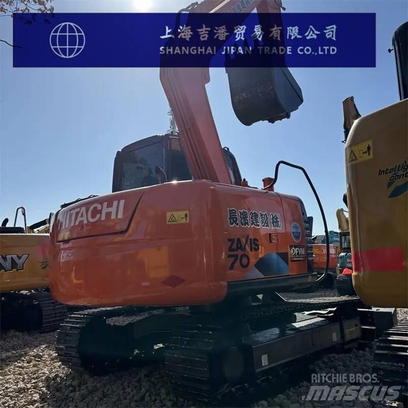 Hitachi ZX 70 Mini ekskavatoriai < 7 t
