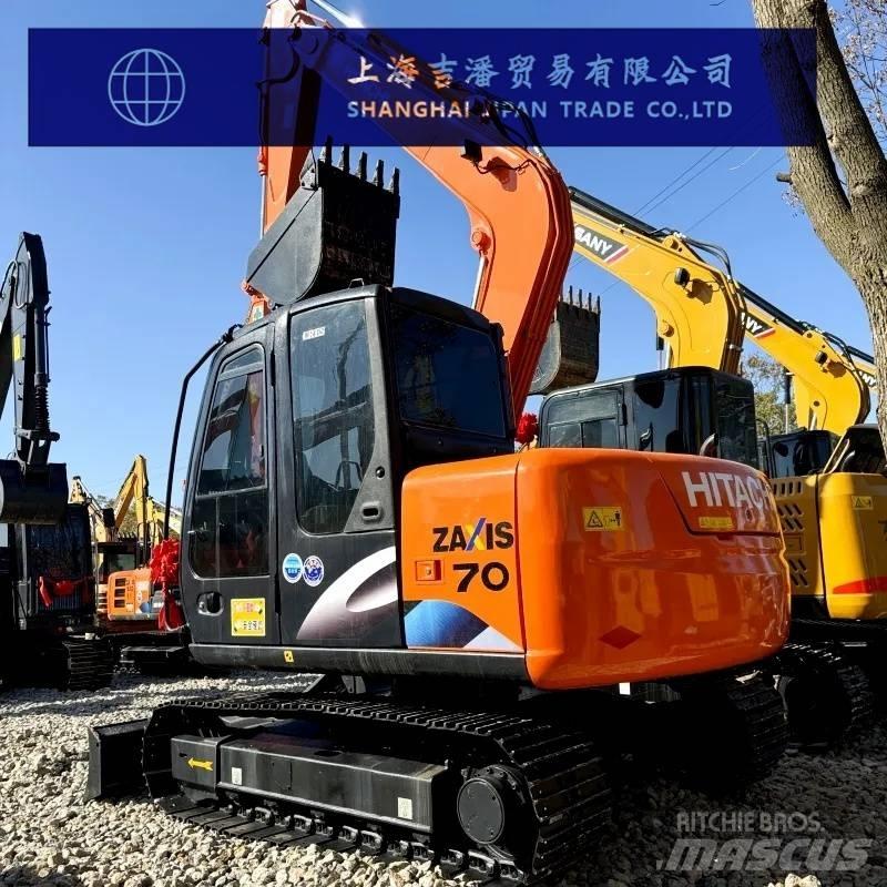 Hitachi ZX 70 Mini ekskavatoriai < 7 t
