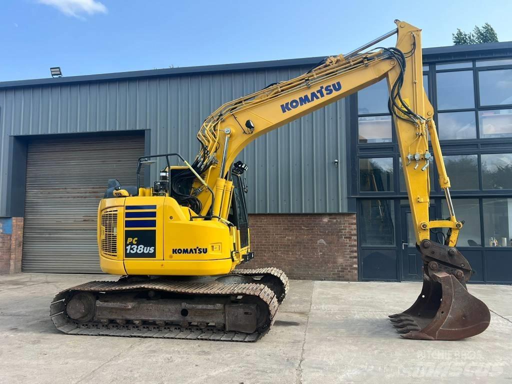 Komatsu PC138US-11 Vikšriniai ekskavatoriai