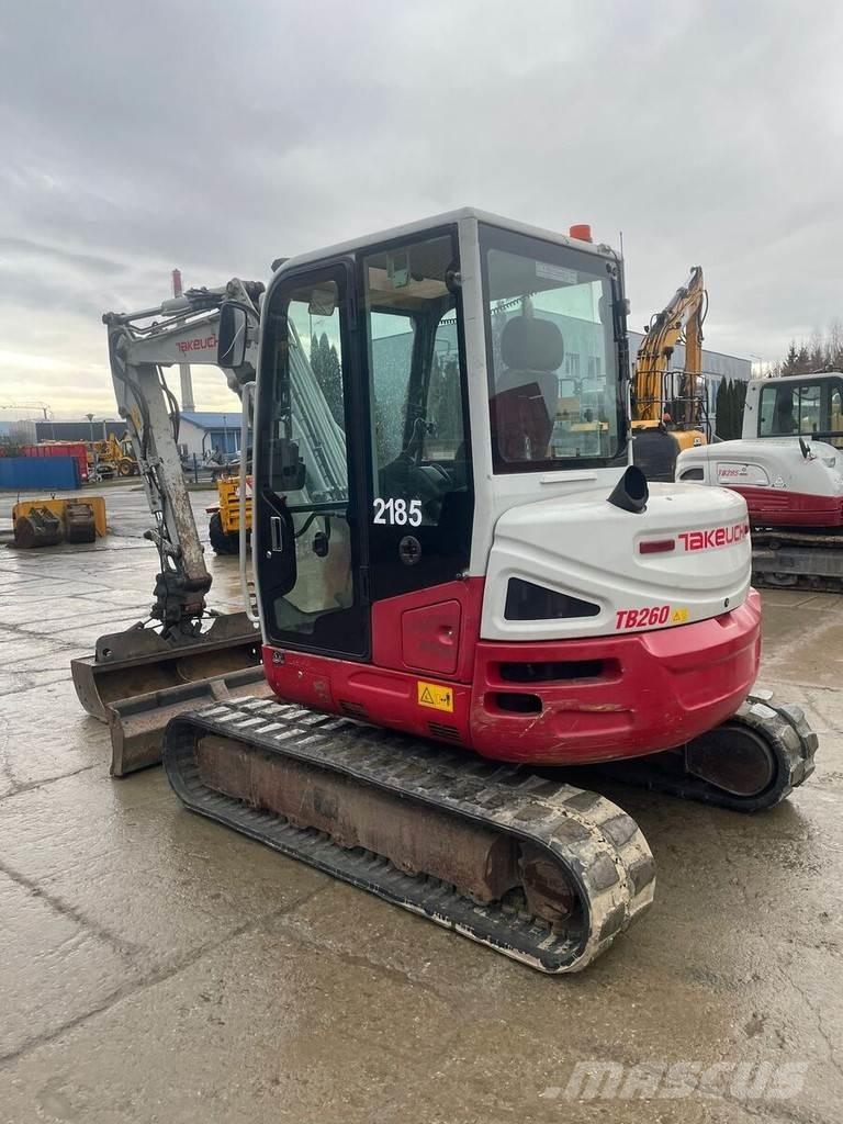 Takeuchi TB260 Mini ekskavatoriai < 7 t