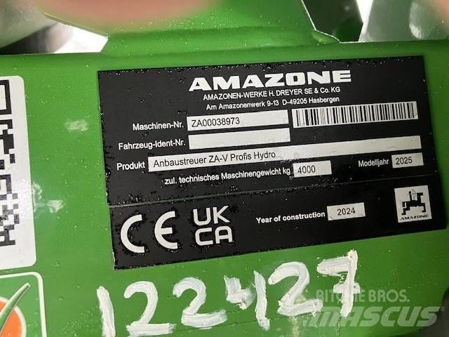 Amazone ZA-V 3200 Mineralinių trąšų barstytuvai