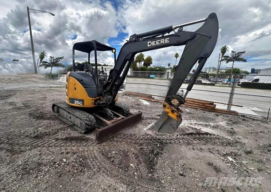 John Deere 35 G Vikšriniai ekskavatoriai