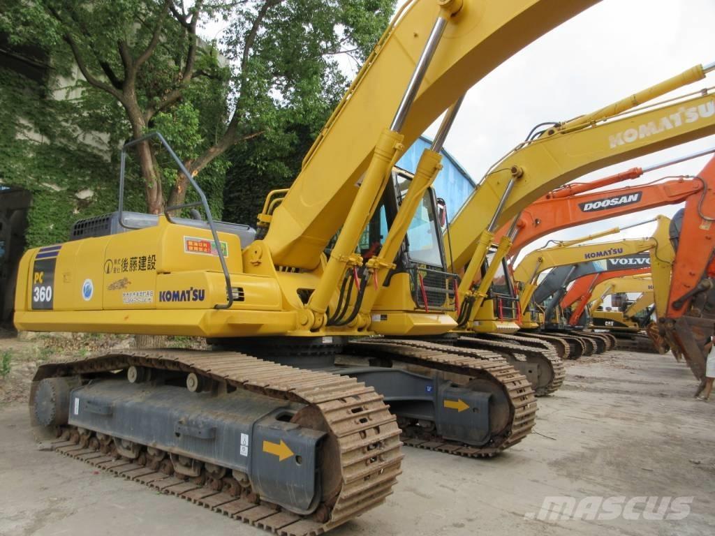 Komatsu PC 360-7 Vikšriniai ekskavatoriai