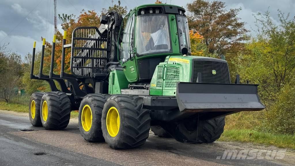 John Deere 1210 E Naudoti miškovežiai (Forvarderiai)