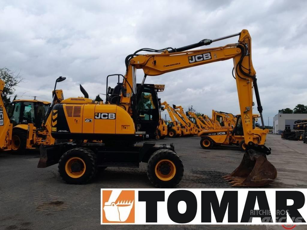 JCB JS 145 W Ratiniai ekskavatoriai