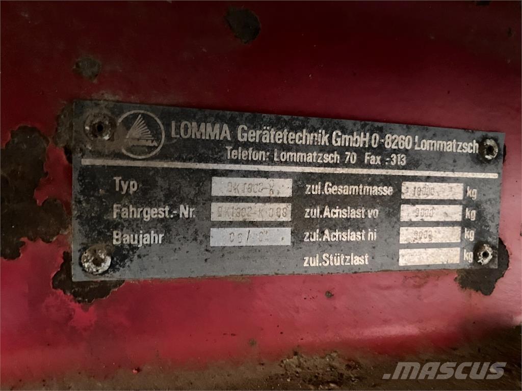 Lomma DK 1802-K Kitos priekabos