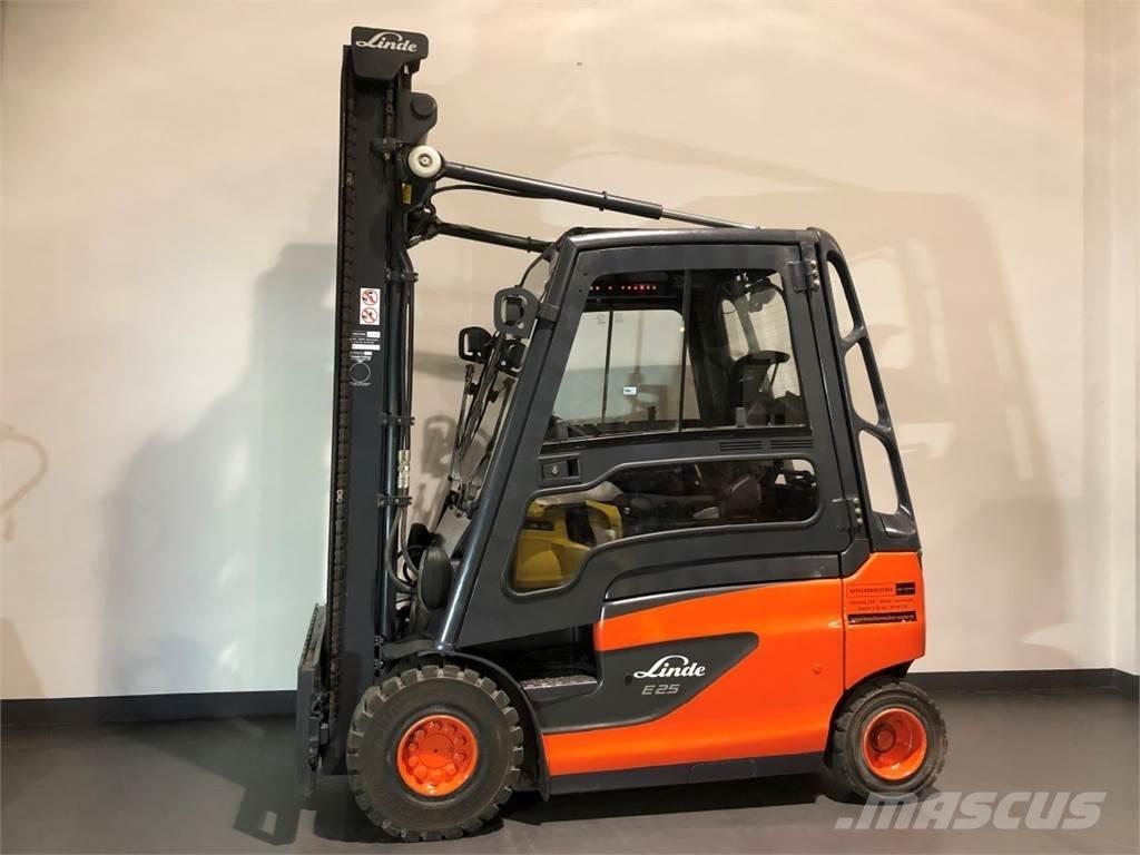 Linde E25-01 Elektriniai šakiniai krautuvai