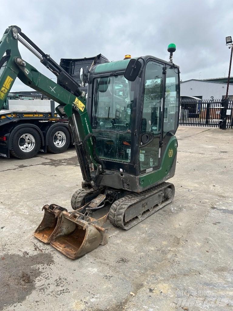Yanmar SV 16 Mini ekskavatoriai < 7 t