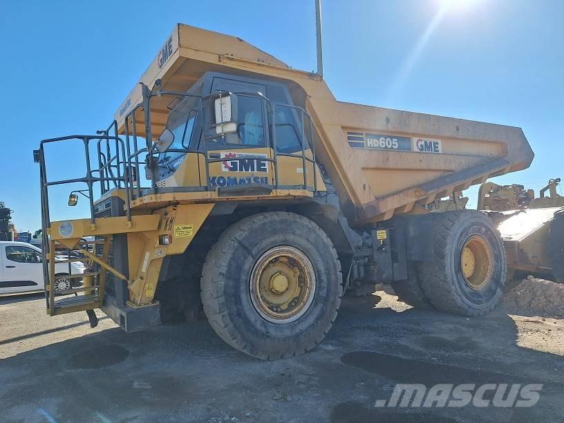 Komatsu HD605-7EO Atliekų išvežimo technika