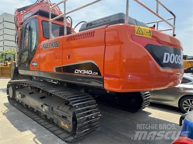 Doosan DX 340 LC Vikšriniai ekskavatoriai