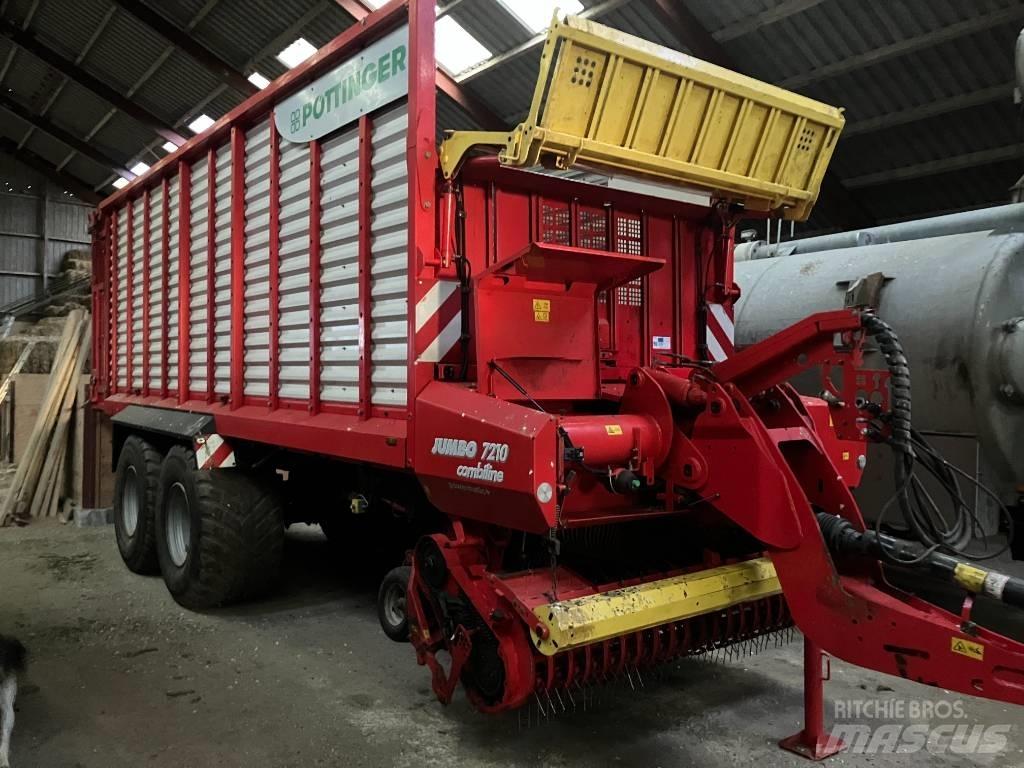 Pöttinger Jumbo 7210 Savikrovės priekabos
