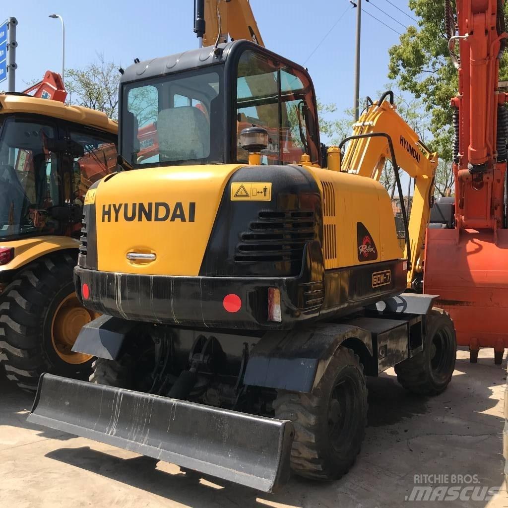 Hyundai Robex 60-7 Ratiniai ekskavatoriai