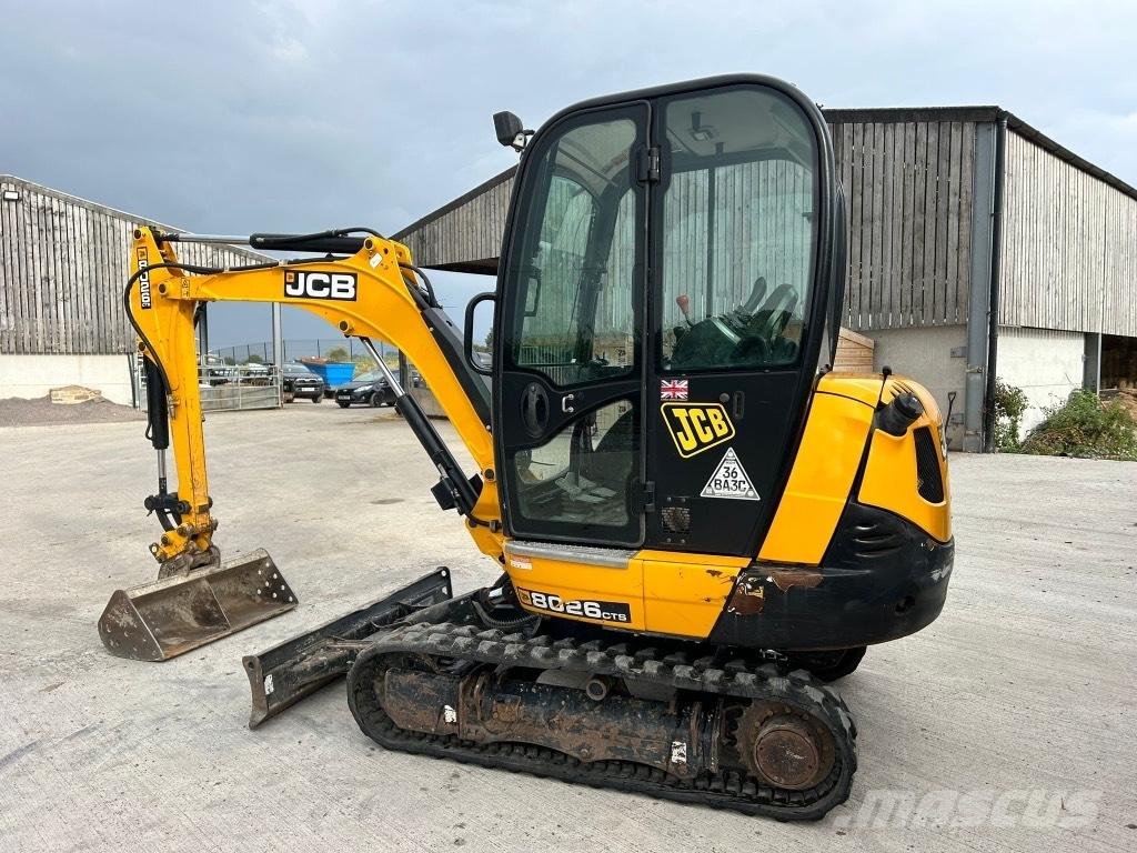 JCB 8026 CTS Mini ekskavatoriai < 7 t