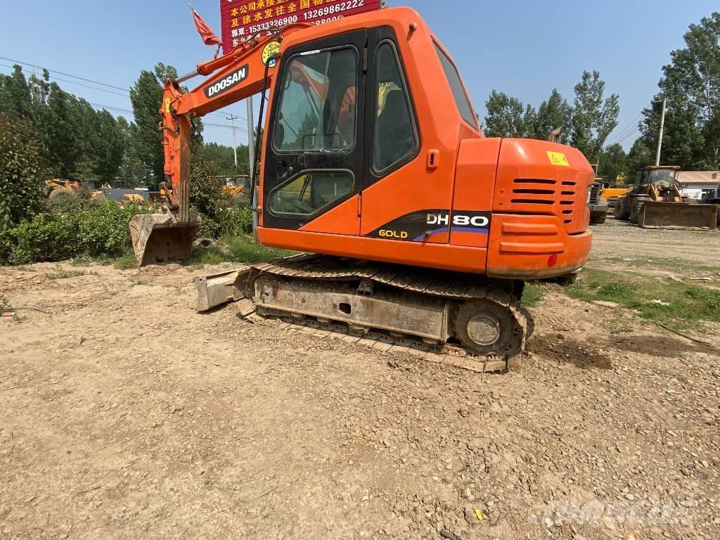 Doosan DH80 Vikšriniai ekskavatoriai