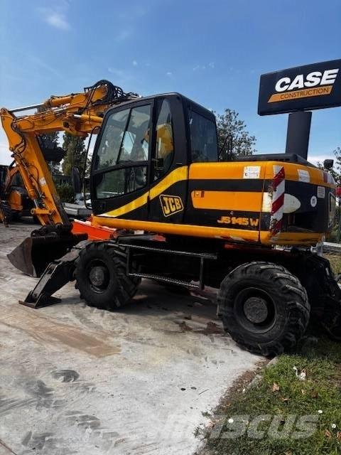 JCB JS 145 W Ratiniai ekskavatoriai