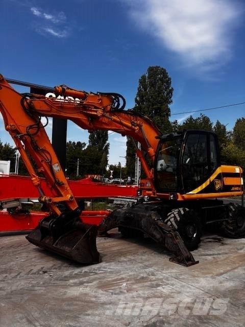 JCB JS 145 W Ratiniai ekskavatoriai