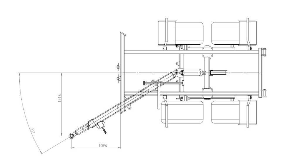 ERT 10-MALL Savivartės priekabos