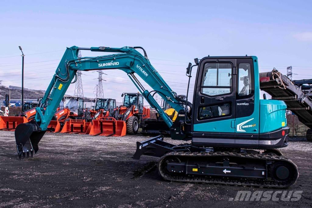 Sunward SWE 90 UF Vidutinės galios ekskavatoriai 7-12 t
