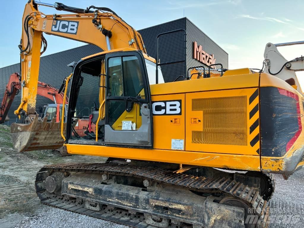 JCB 220 Vikšriniai ekskavatoriai