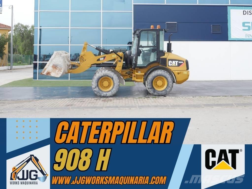 CAT 908 H Naudoti ratiniai krautuvai