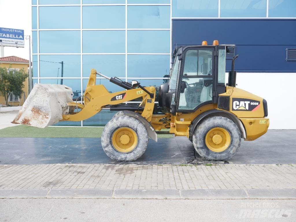 CAT 908 H Naudoti ratiniai krautuvai