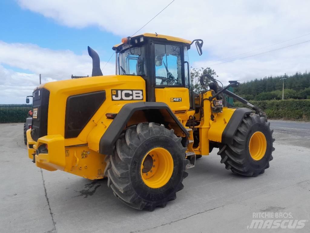 JCB 427 Naudoti ratiniai krautuvai