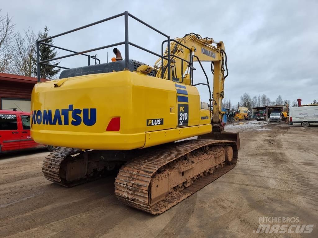 Komatsu PC 210 LC-10 Vikšriniai ekskavatoriai