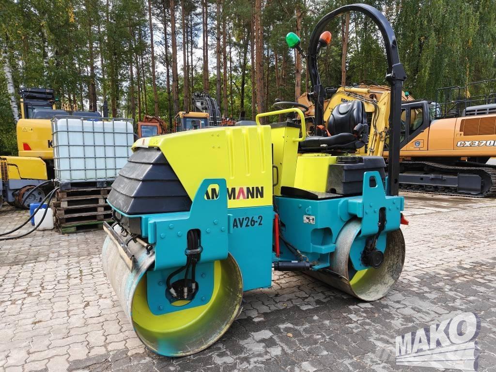 Ammann AV 26-2 Porinių būgnų volai