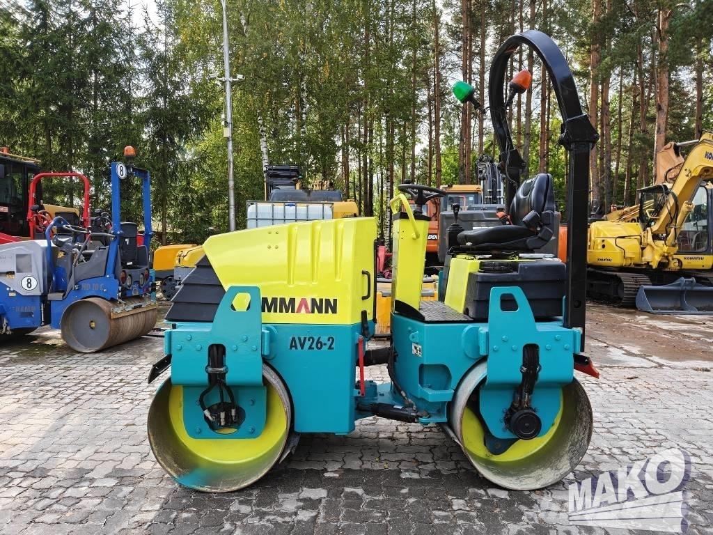 Ammann AV 26-2 Porinių būgnų volai