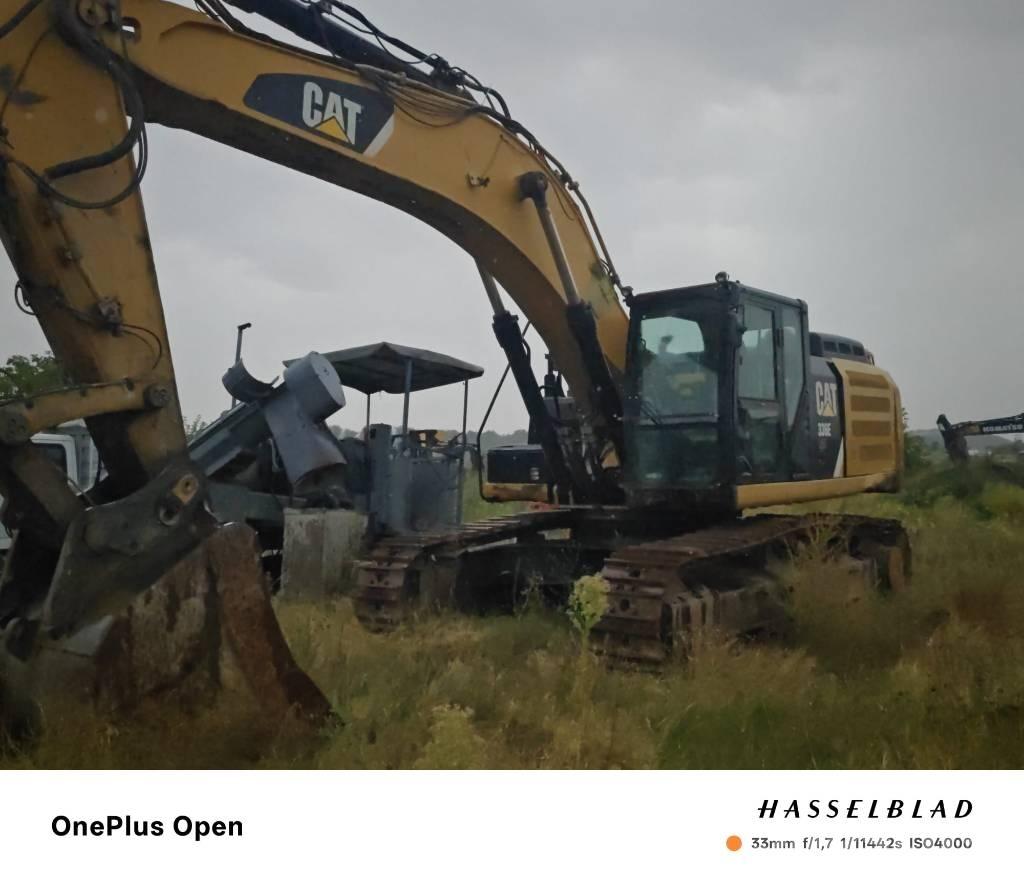 CAT 336 E Važiuoklė ir suspensija