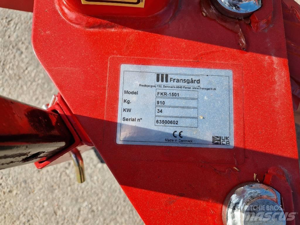 Fransgård FKR1501 Kiti pašarų derliaus nuėmimo įrengimai