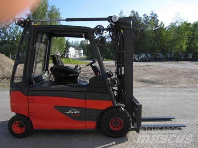 Linde E25L Elektriniai šakiniai krautuvai