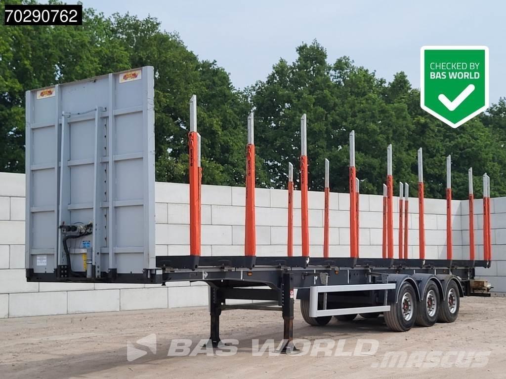 A&D LPRS24 3 axles Miškovežių puspriekabės