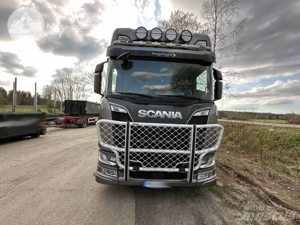 Scania R 730 Miškovežių vilkikai