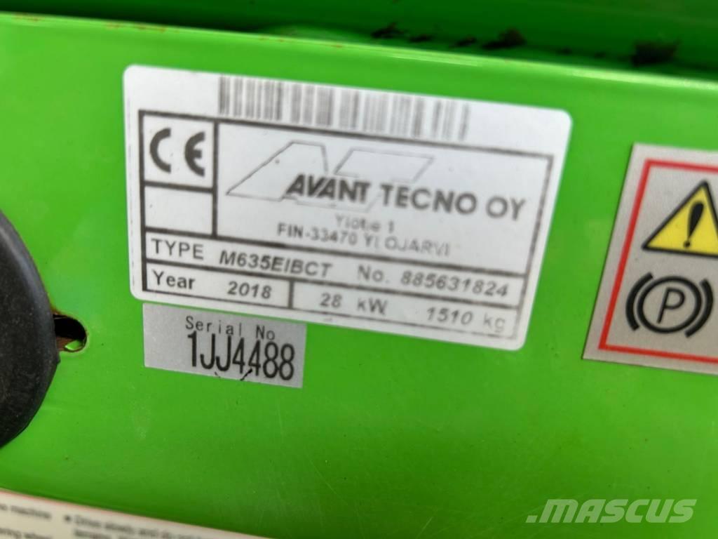 Avant 635 Daugiafunkciniai pakrovėjai